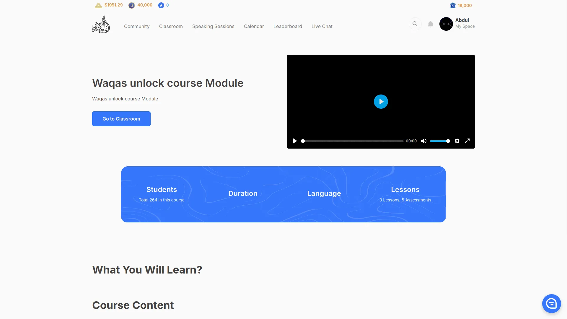 project screenshot