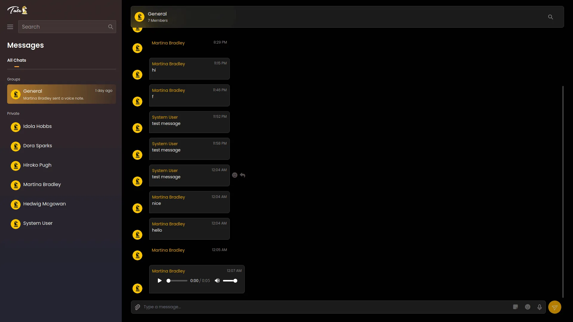 project screenshot