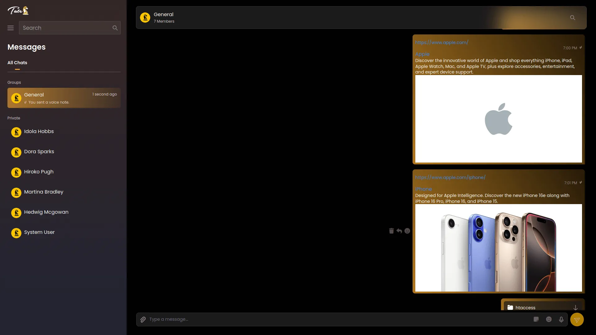 project screenshot
